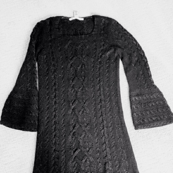 Diane Von Furstenberg Dresses & Skirts - Diane Von Furstenberg cable knit dress